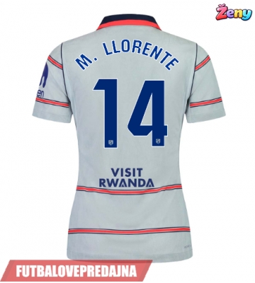 Lacne Ženy Futbalové dres Atletico Madrid Marcos Llorente #14 2026-27 Krátky Rukáv - Tretina